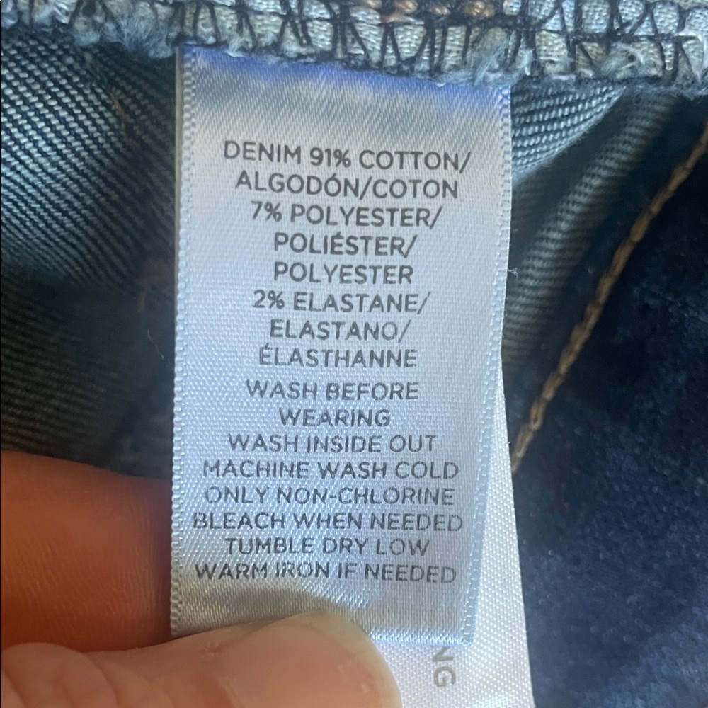 NWT Ann Taylor Loft High Rise Modern Skinny Jeans Size 4/27 - Picture 7 of 7